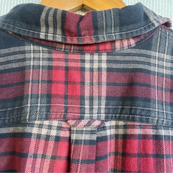Jachs Heritage 100% Cotton Flannel Button Front Plaid Shirt Men’s Size XXL 2XL - Picture 11 of 13